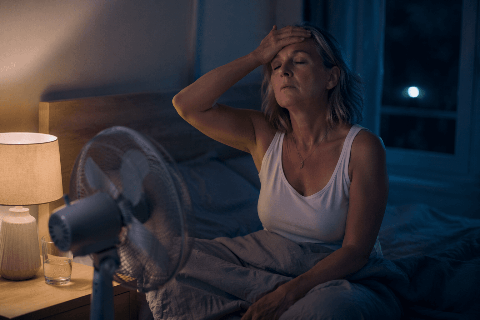 What are the evidence-based ways to reduce perimenopause night sweats?