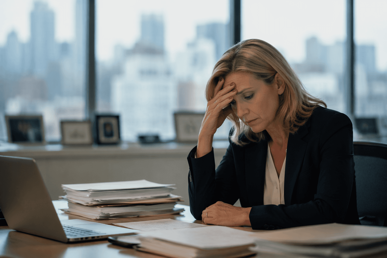 Menopause brain fog cost Sharon her finance career confidence